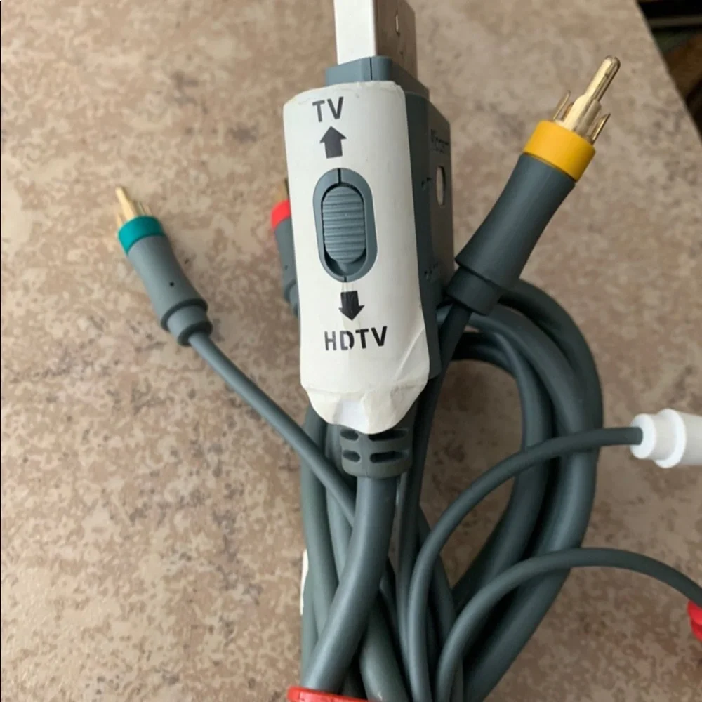 Microsoft Xbox 360 Component HD AV Cable